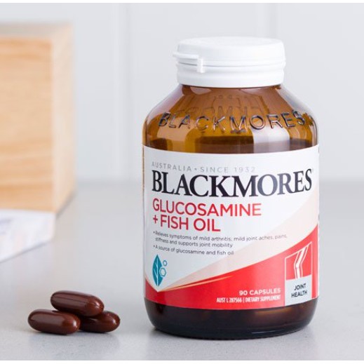 Viên uống hỗ trợ bổ khớp và dầu cá Blackmores Glucosamine + Fish Oil của Úc 90 viên - Image 4
