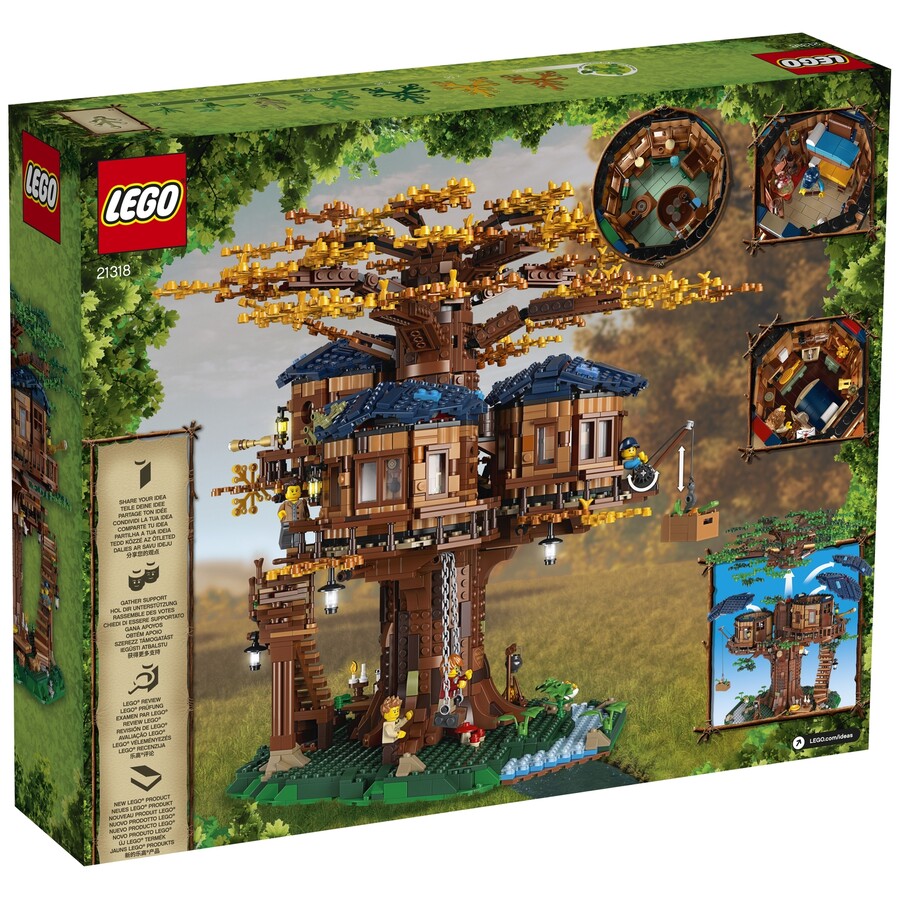 Bộ đồ chơi LEGO ngôi nhà trên cây - Ideas Tree House - Image 2