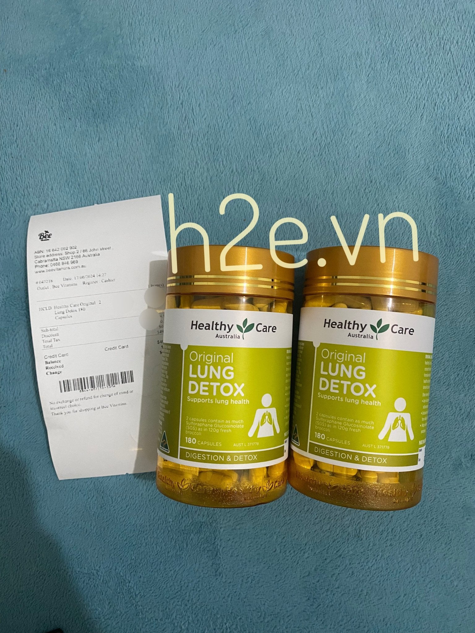 Healthy Care Lung Detox - Viên Hỗ Trợ Thải Độc Phổi 180 Viên - Image 5