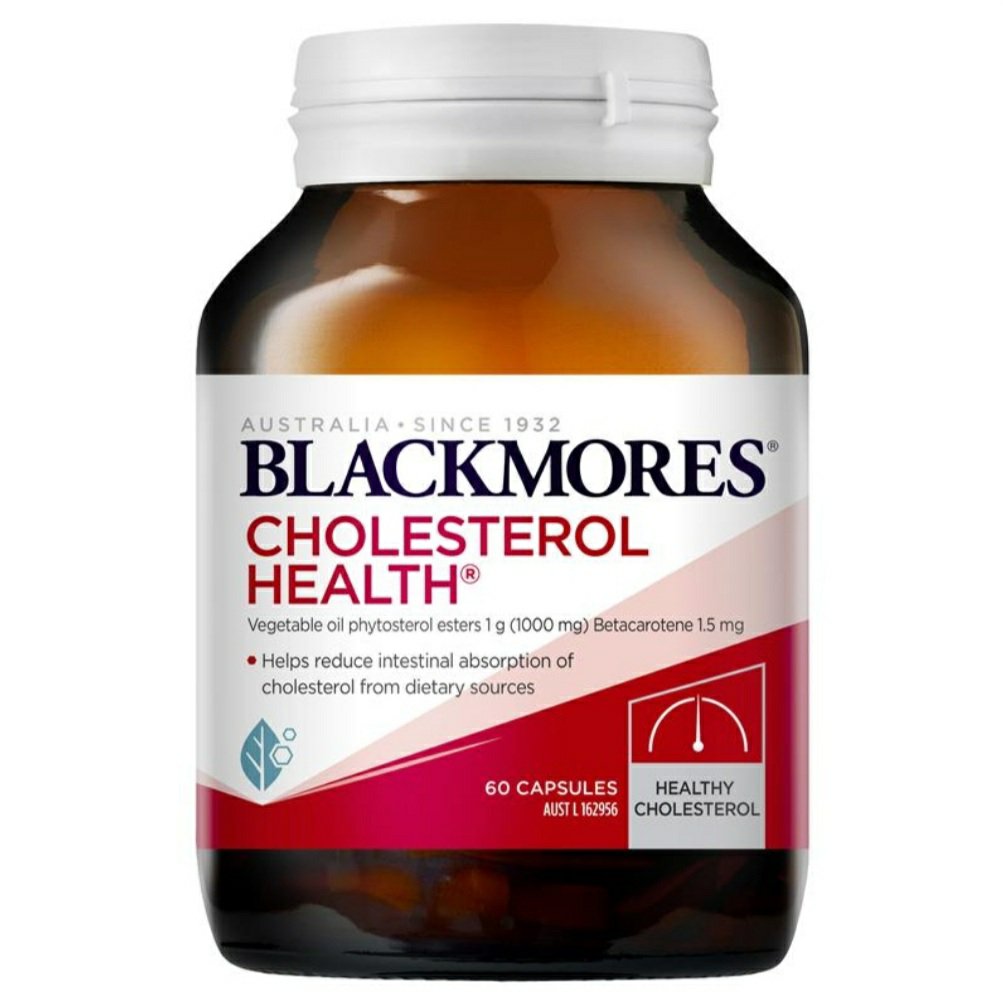 Viên Uống Blackmores Cholesterol Health Hỗ Trợ Giảm Mỡ Máu của Úc 60 viên