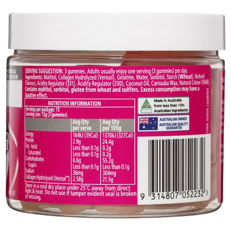 Kẹo dẻo bổ sung collagen Nature's Way Beauty Collagen gummies của Úc 40 viên - Image 2
