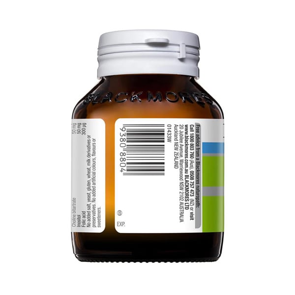Viên uống bổ sung vitamin B tổng hợp Blackmores Mega B Complex của Úc 75 viên - Image 3