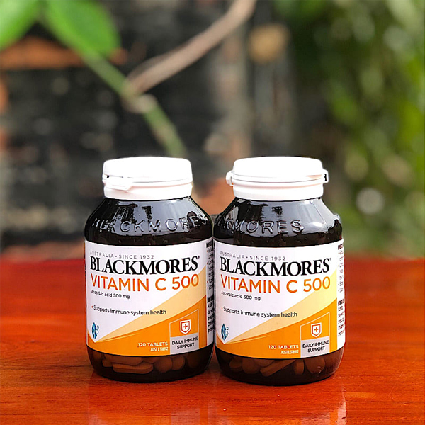 Viên uống bổ sung Vitamin C Blackmores Vitamin C 500 của Úc 120 viên - Image 3