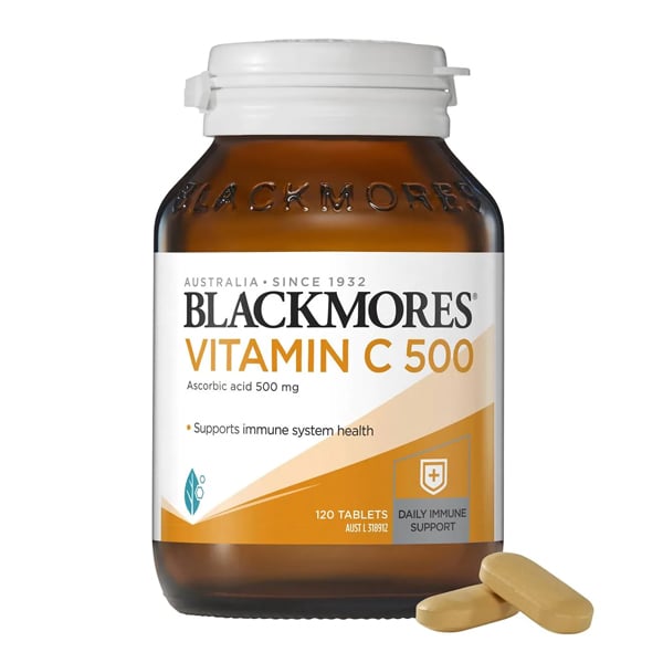 Viên uống bổ sung Vitamin C Blackmores Vitamin C 500 của Úc 120 viên - Image 4