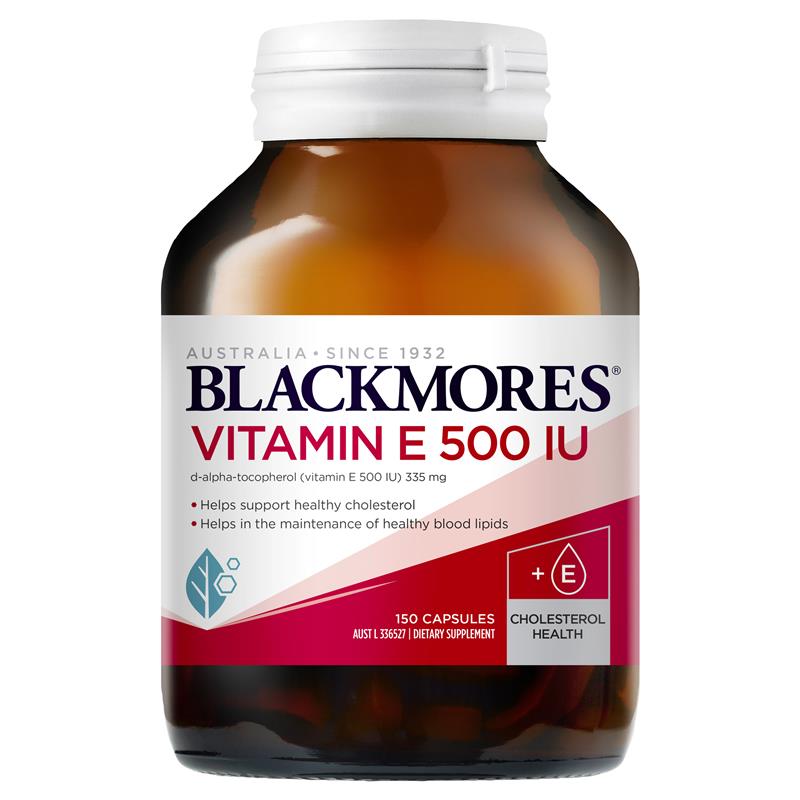 Viên uống bổ sung vitamin E tự nhiên Blackmores Vitamin E 500IU của Úc 150 viên - Image 4