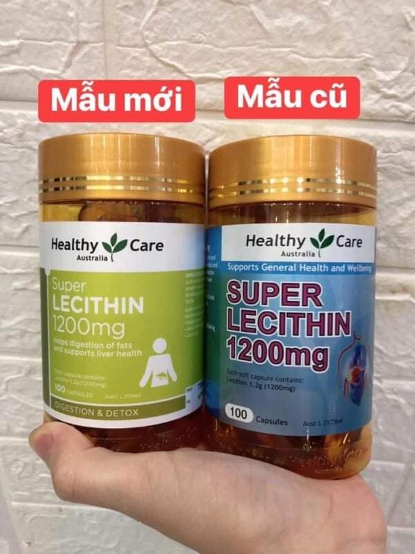 Viên uống mầm đậu nành Healthy Care super lecithin 1200mg của Úc 100 viên - Image 4