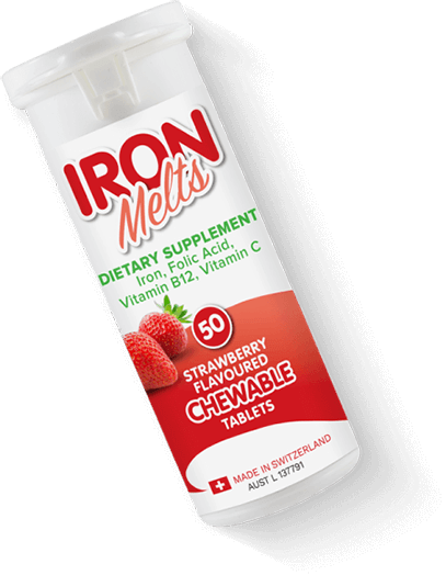 Iron Melts - Viên Ngậm Bổ Sung Sắt Lọ 50 Viên - Image 2