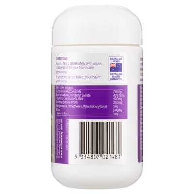Viên uống hỗ trợ bổ khớp Nature's Way Joint Restore Triple Action của Úc 60 viên - Image 2