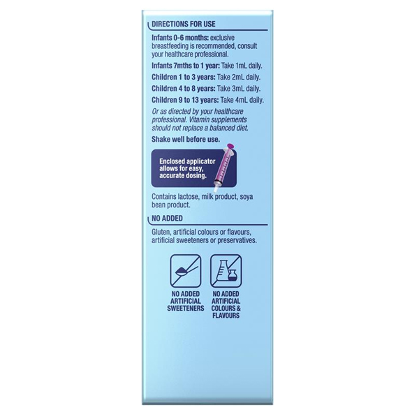 Ostelin Kids Milk Calcium & Vitamin D3 Liquid Cho Trẻ Từ 7 Tháng Lọ 90ml - Image 2
