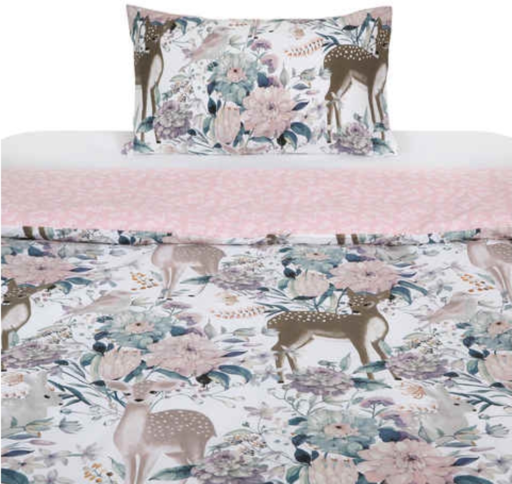 Bộ vỏ chăn gối cho trẻ Forest Fawn - Image 3